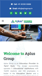 Mobile Screenshot of aplusgroup.in